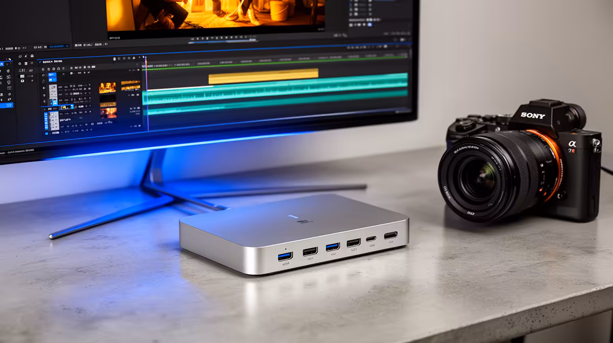 How to compare docking stations for 4K video comparison