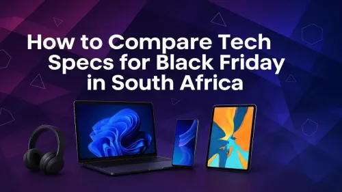 Black Friday Tech Deals South Africa: How to Compare Specs