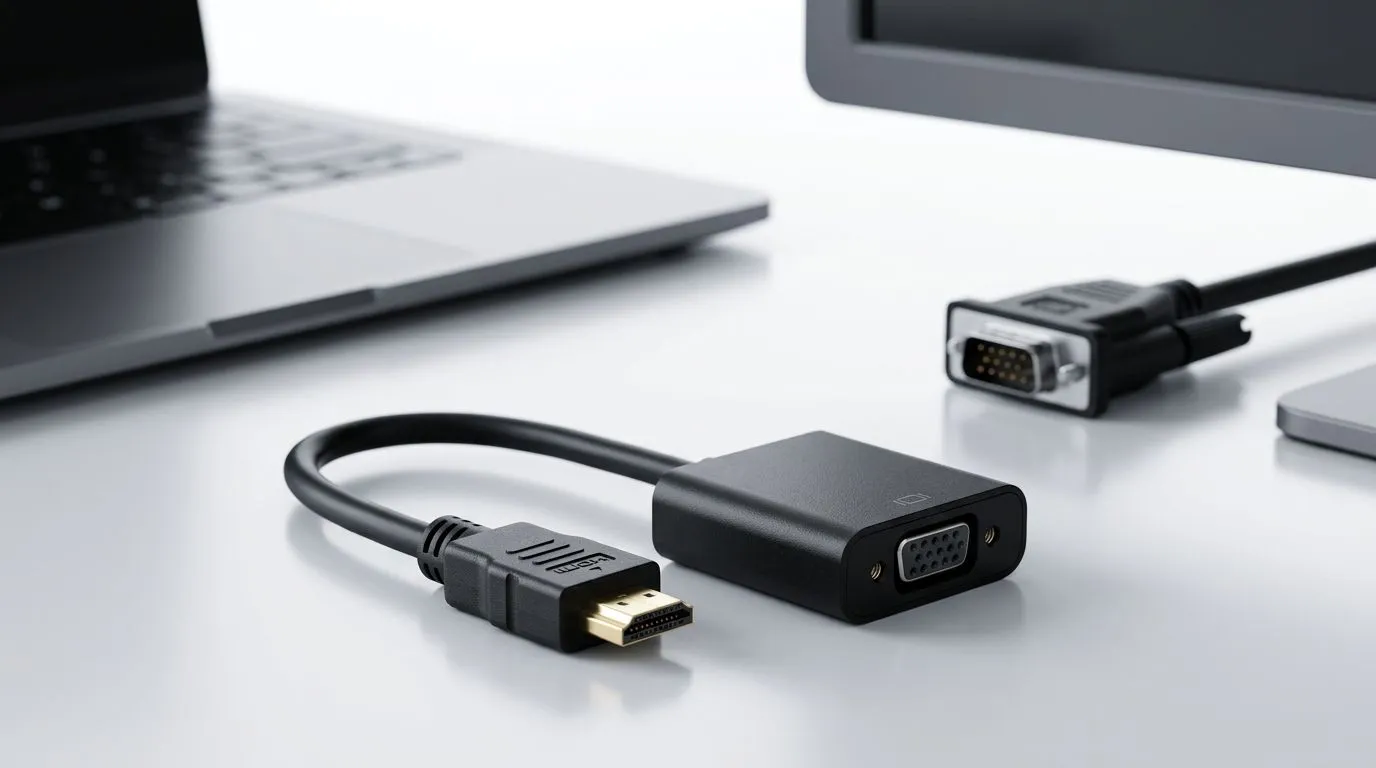 Get video working in minutes with HDMI to VGA