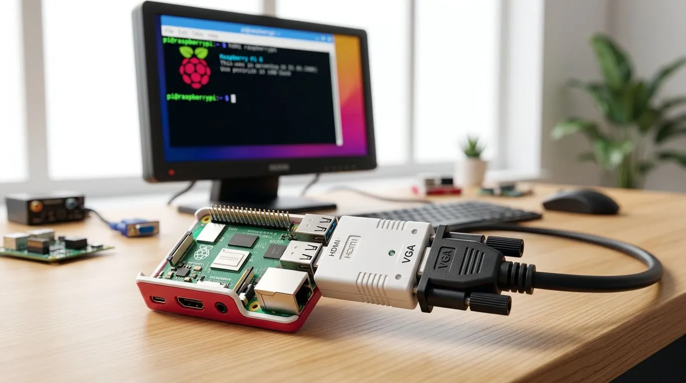 Get VGA working fast with the right HDMI-to-VGA setup