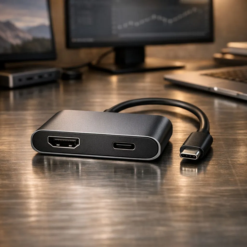 Multiple monitors with HDMI & USB-C