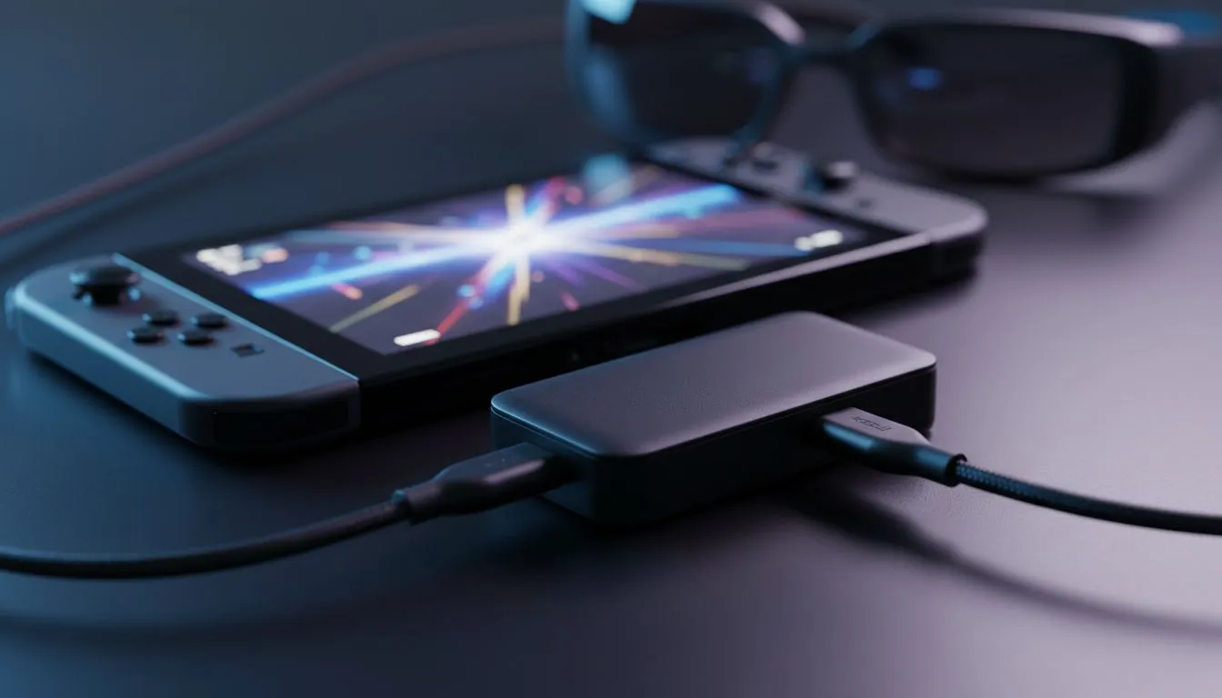 Connect XREAL Hub to Nintendo Switch