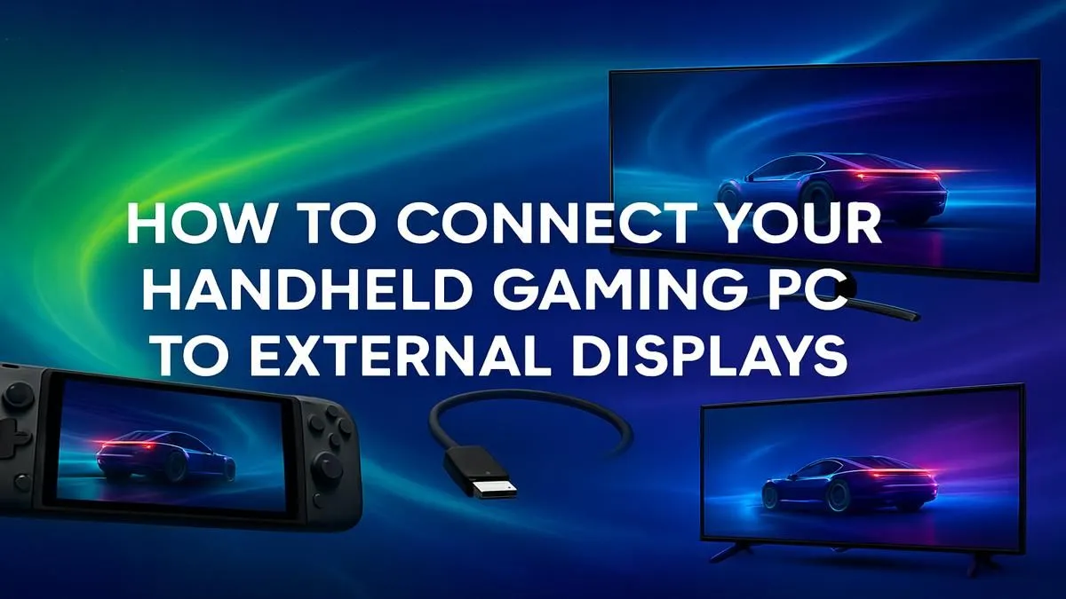 Handheld Gaming PC External Display: How to Connect Guide