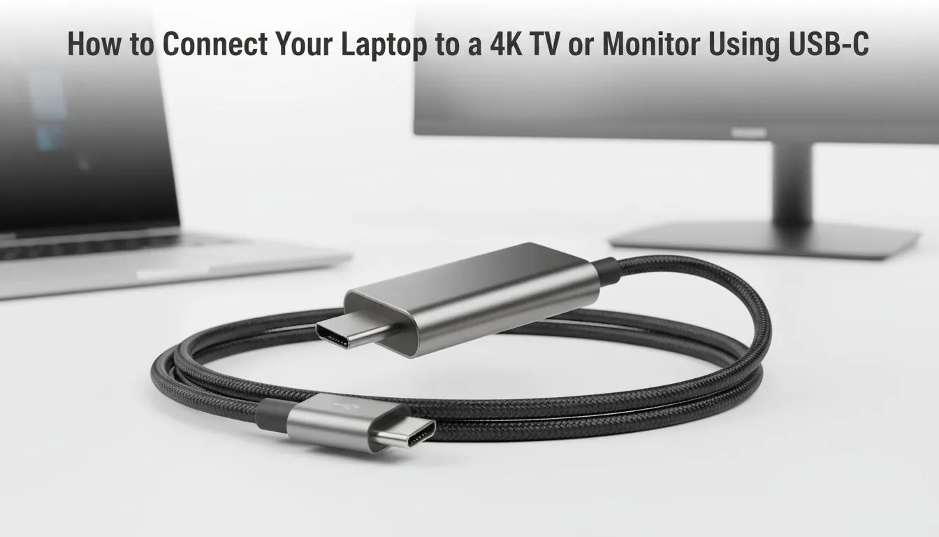 USB-C 4K TV Connection Guide