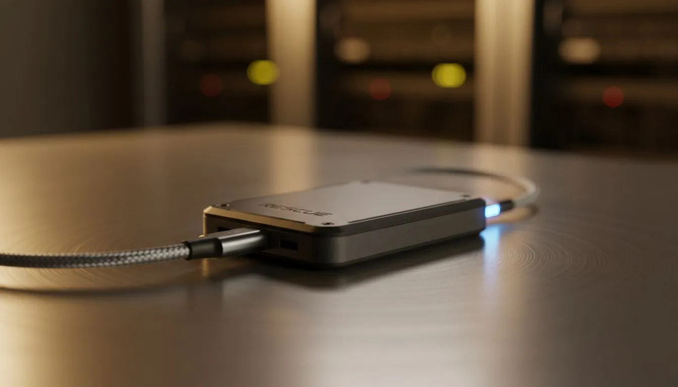 Create a Portable SSD Rescue Drive
