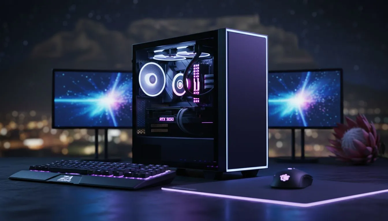 Pro-looking budget gaming room