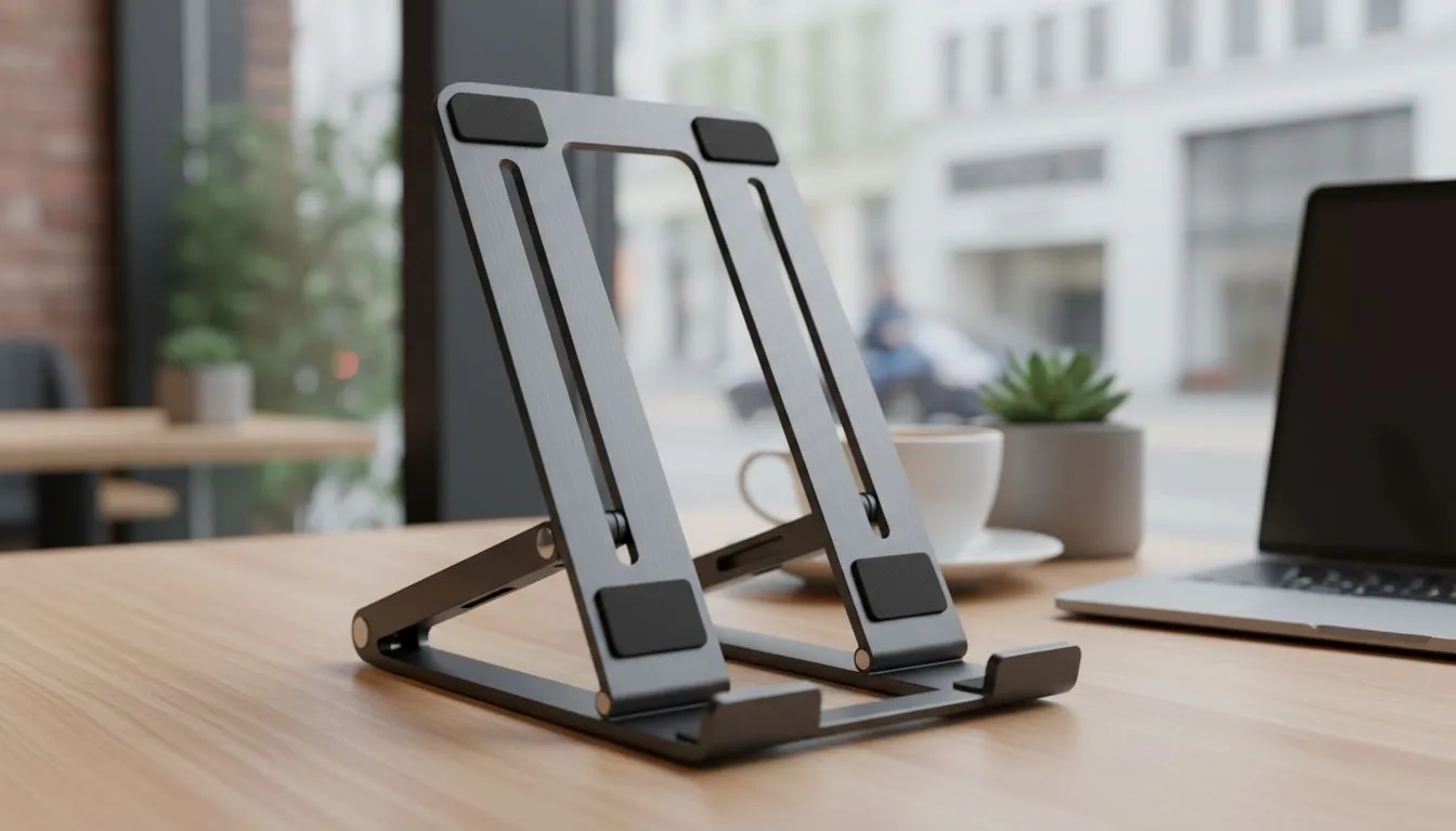 Travel-Friendly Folding Laptop Stand