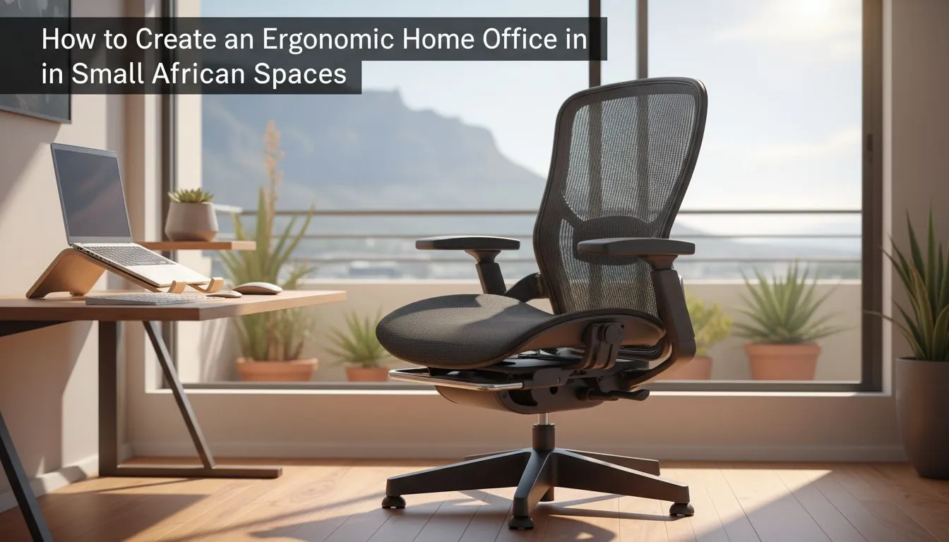 Smart Ergonomic Setup for Small Spaces