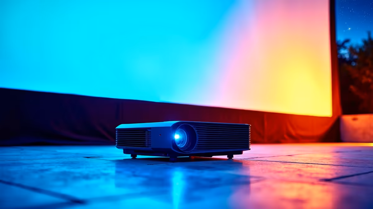 How to Create an Outdoor Movie Setup With a Projector