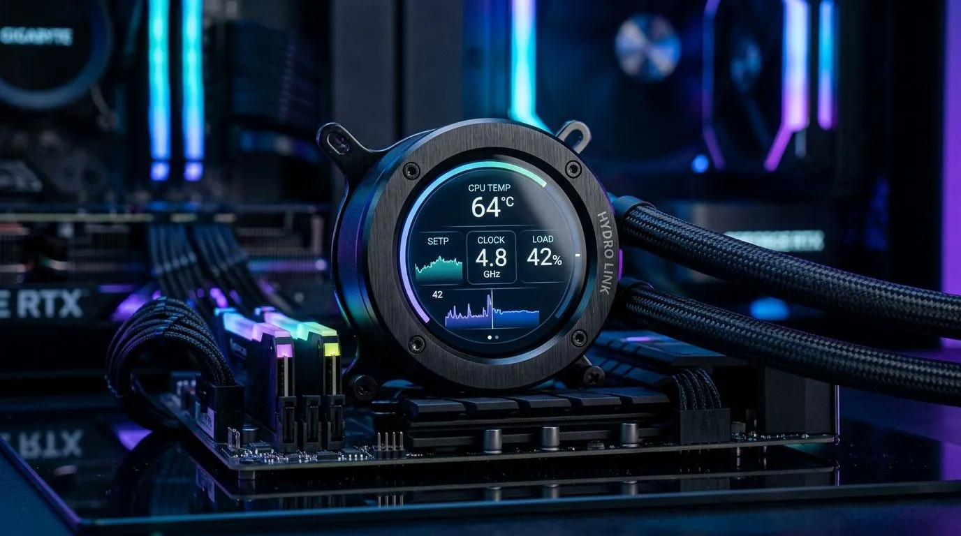 Show real-time CPU temps on your IPS LCD
