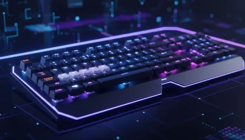 Per-key RGB lighting: Customise Profiles for Gaming & Productivity