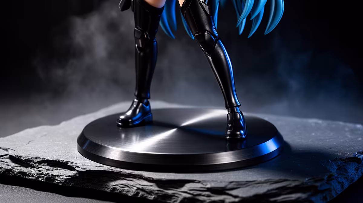 Display a 1/7 Scale Anime Figure: panel quality checks
