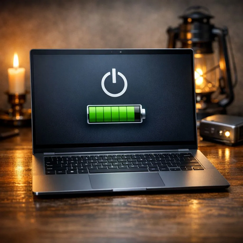 Save laptop battery during loadshedding