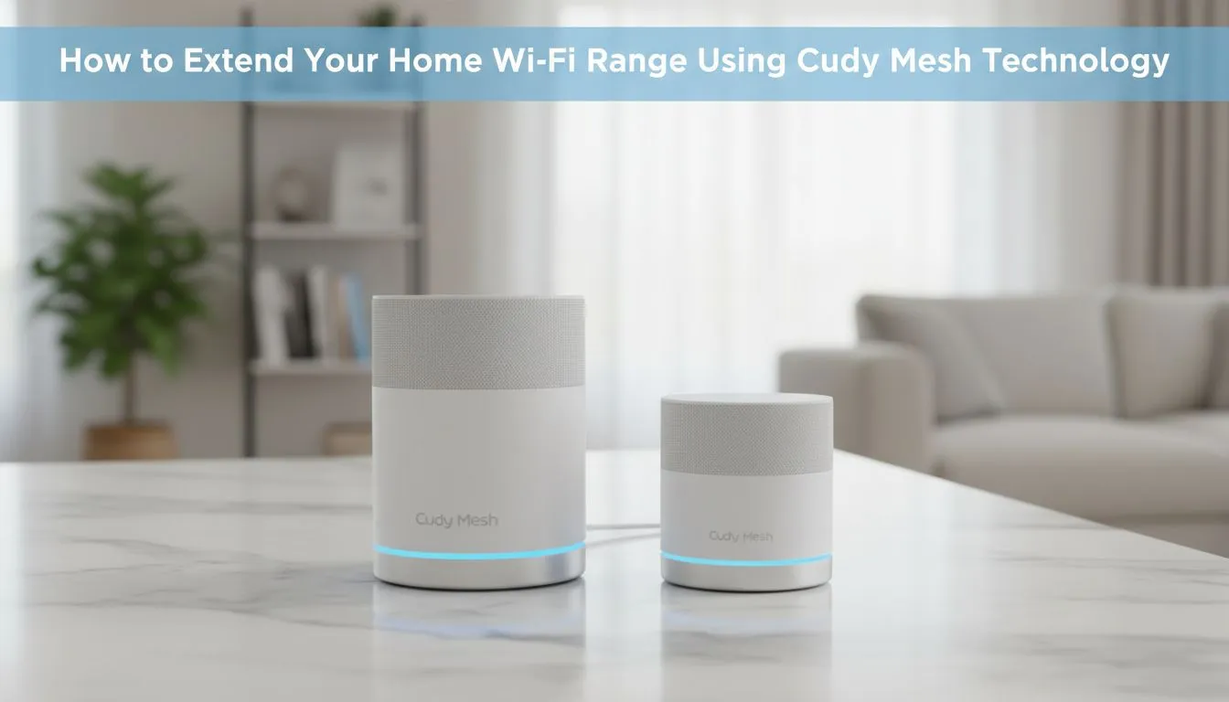 Extend Your Home Wi-Fi with Cudy Mesh