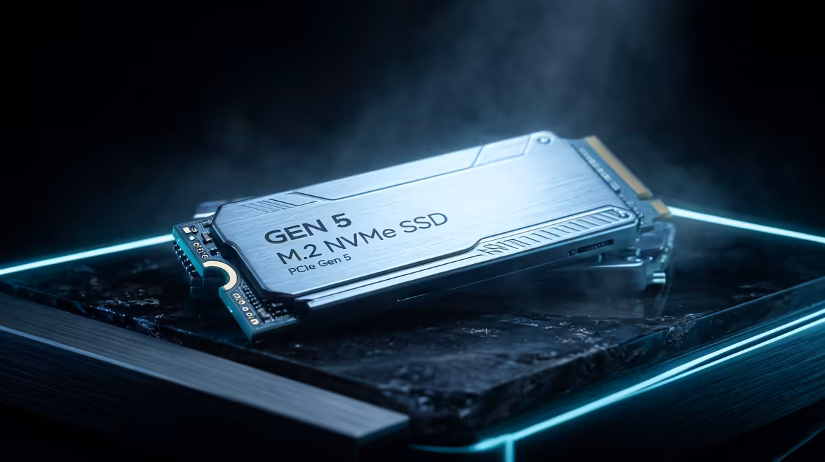 Blurry Text checks for Gen 5 NVMe SSD