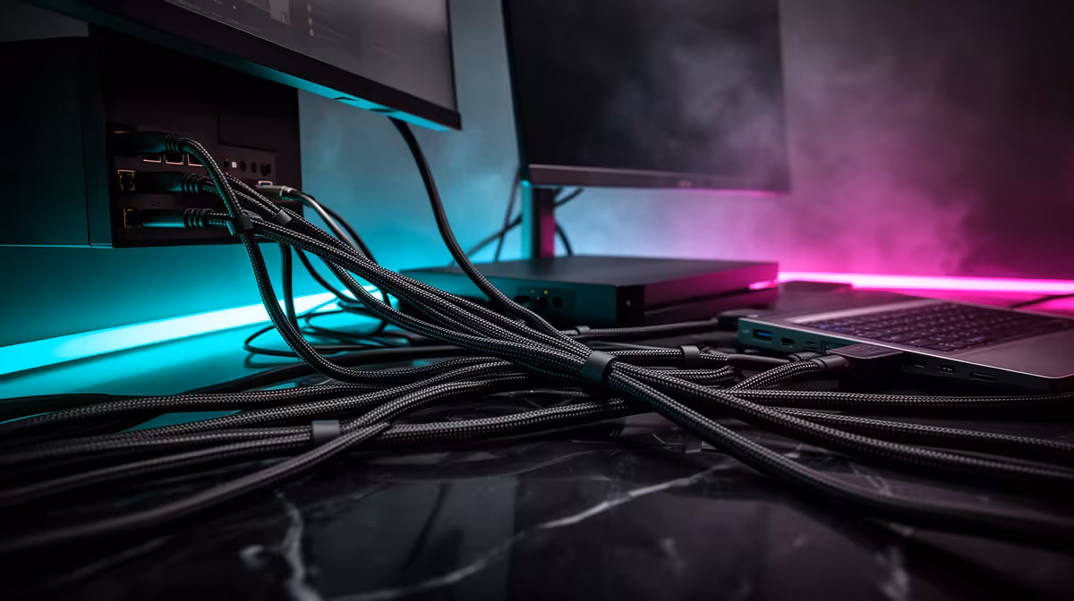 Cut Cable Clutter: Connecting a Gaming PC, Console and