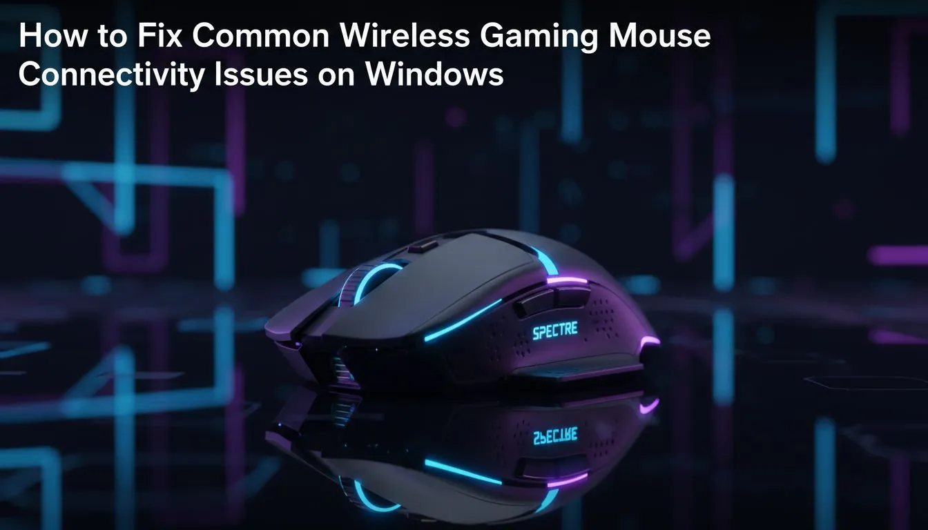 Fix wireless mouse connectivity