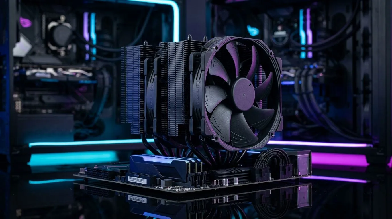 Quiet fans while keeping temperatures safe