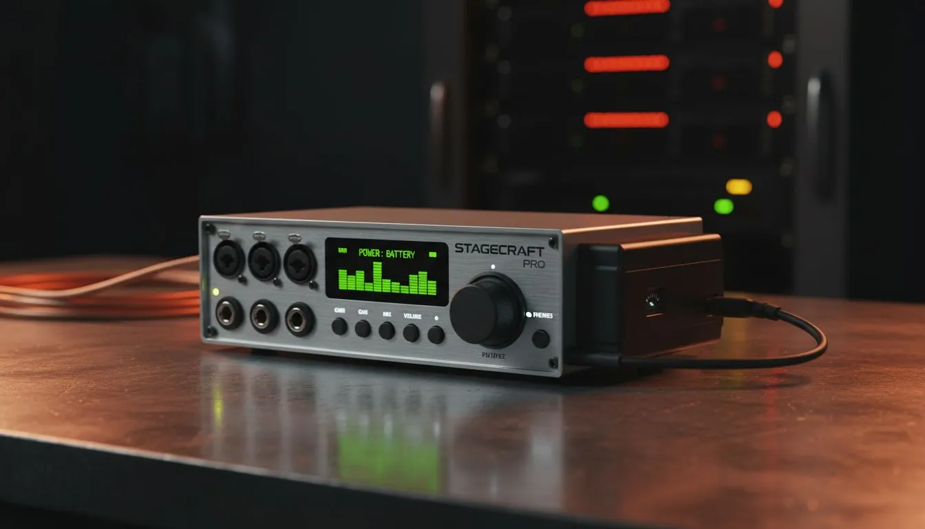 Perfect Mic Monitoring During Loadshedding