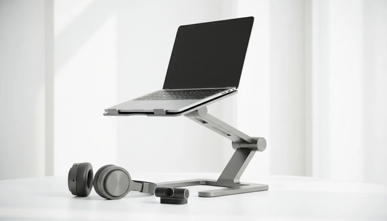 Raise Your Laptop to Eye Level for Better Calls