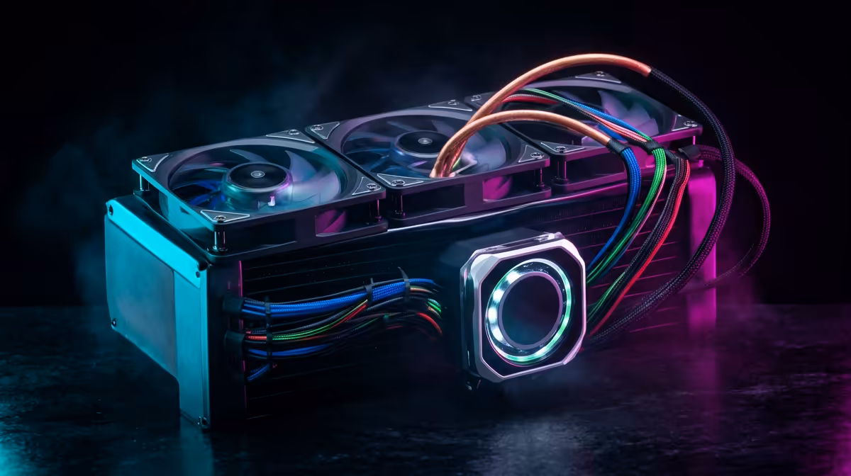 How to Install a 360mm AIO Liquid Cooler with Daisy-Chain