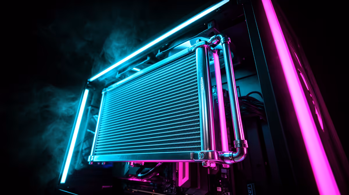 How To Install a 420mm Radiator in a Front or Top