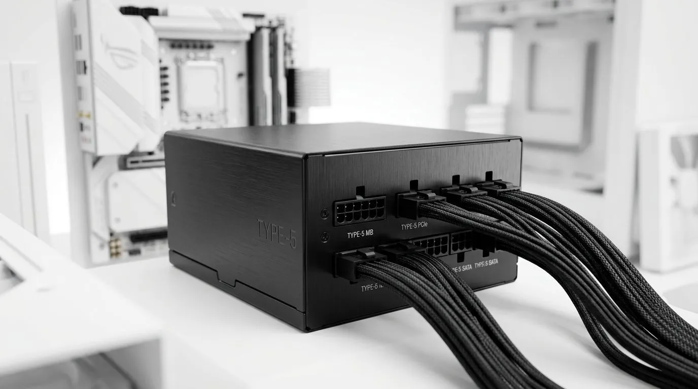 Install Type-5 connectors for cleaner modular wiring