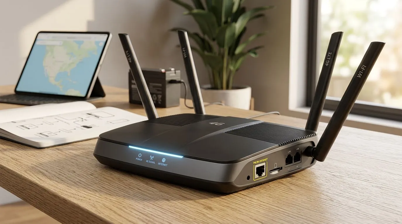 Keep Internet Running with USB-C Router