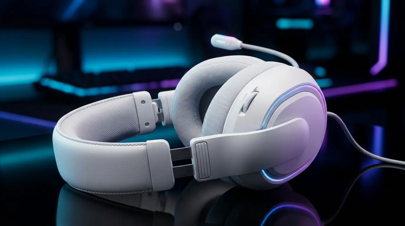 Clean Your White Gaming Headset