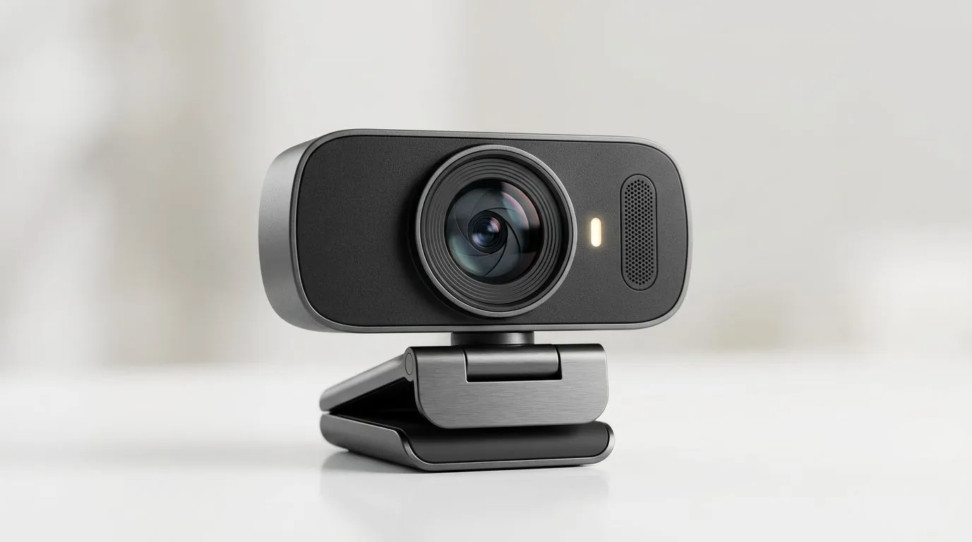 Look Professional with External Webcam
