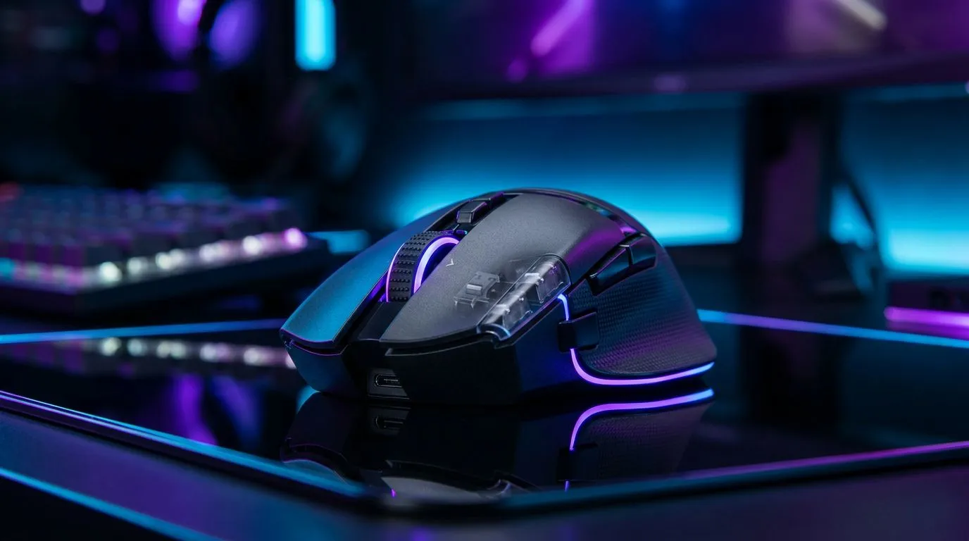 Clean Gaming Mouse for Dusty Setups
