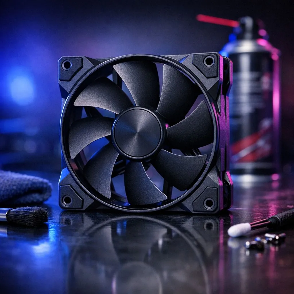 Clean PC Case Fans - Quick Maintenance