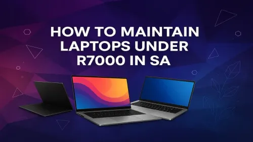 Maintain Budget Laptops Under R7000: Your SA Guide