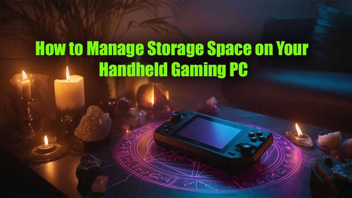 Manage Handheld PC Storage: Free Up Space & Upgrade Tips