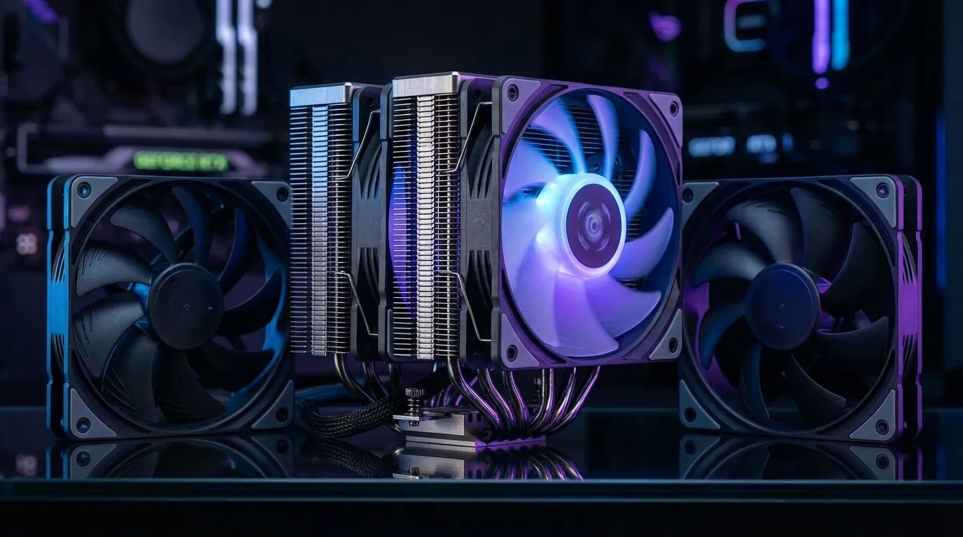 Balance CPU Cooling & Case Airflow