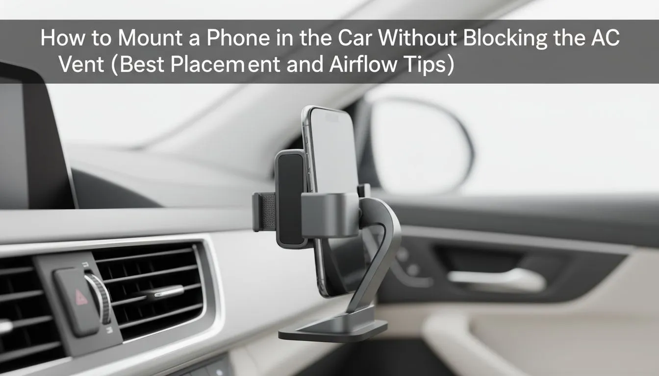 Placement tips that keep vents clear
