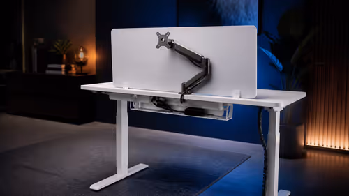 How to Mount a Monitor Arm on an Adjustable Standing Desk