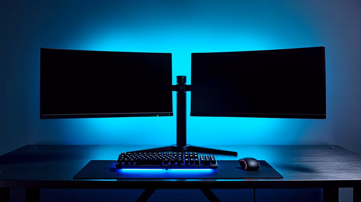 How to Mount Monitors on Your Gaming Desk