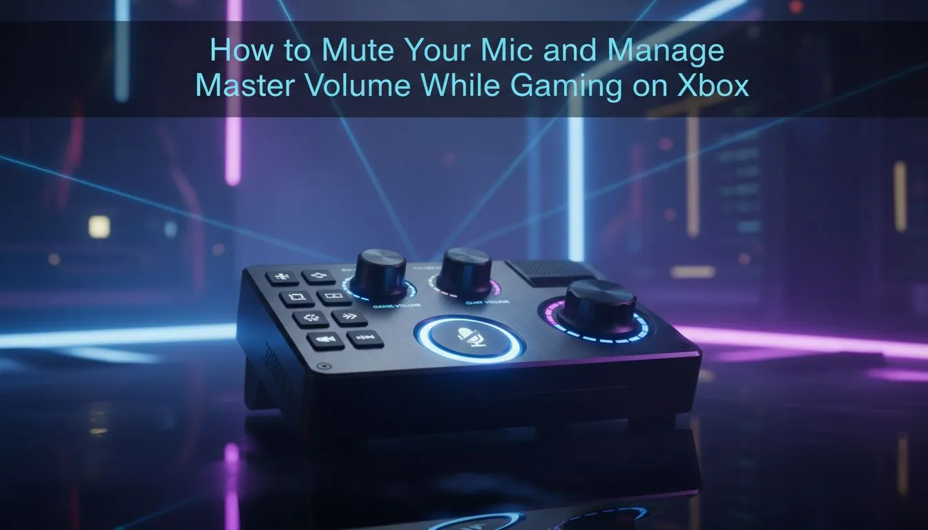 Mute Mic and Control Master Volume