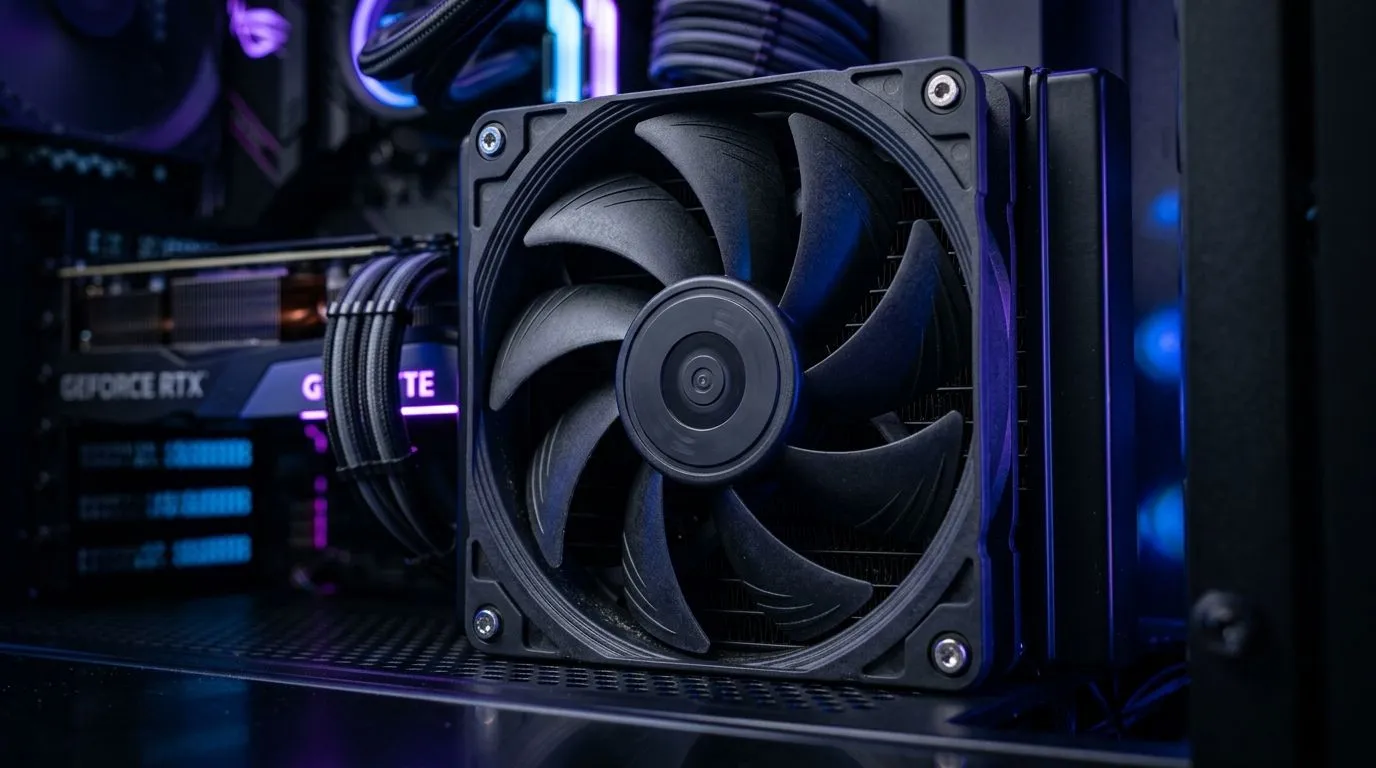 Tune 140mm fans for lower GPU temperatures