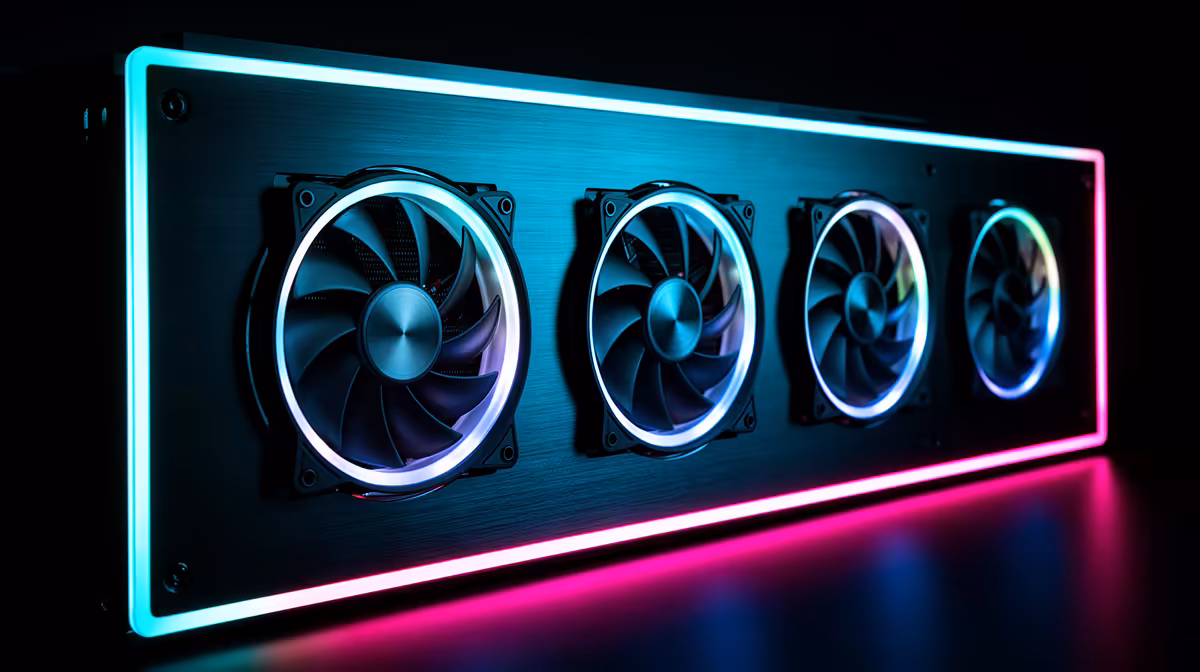 Plan Airflow Around 4 Pre-Installed ARGB Fans in an ATX Case