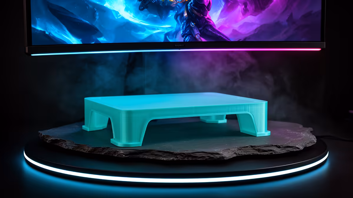 3D Print a Sturdy Monitor Riser