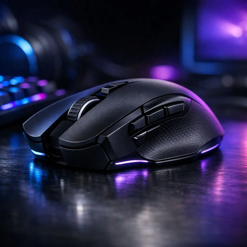 Map Gaming Mouse Side Buttons
