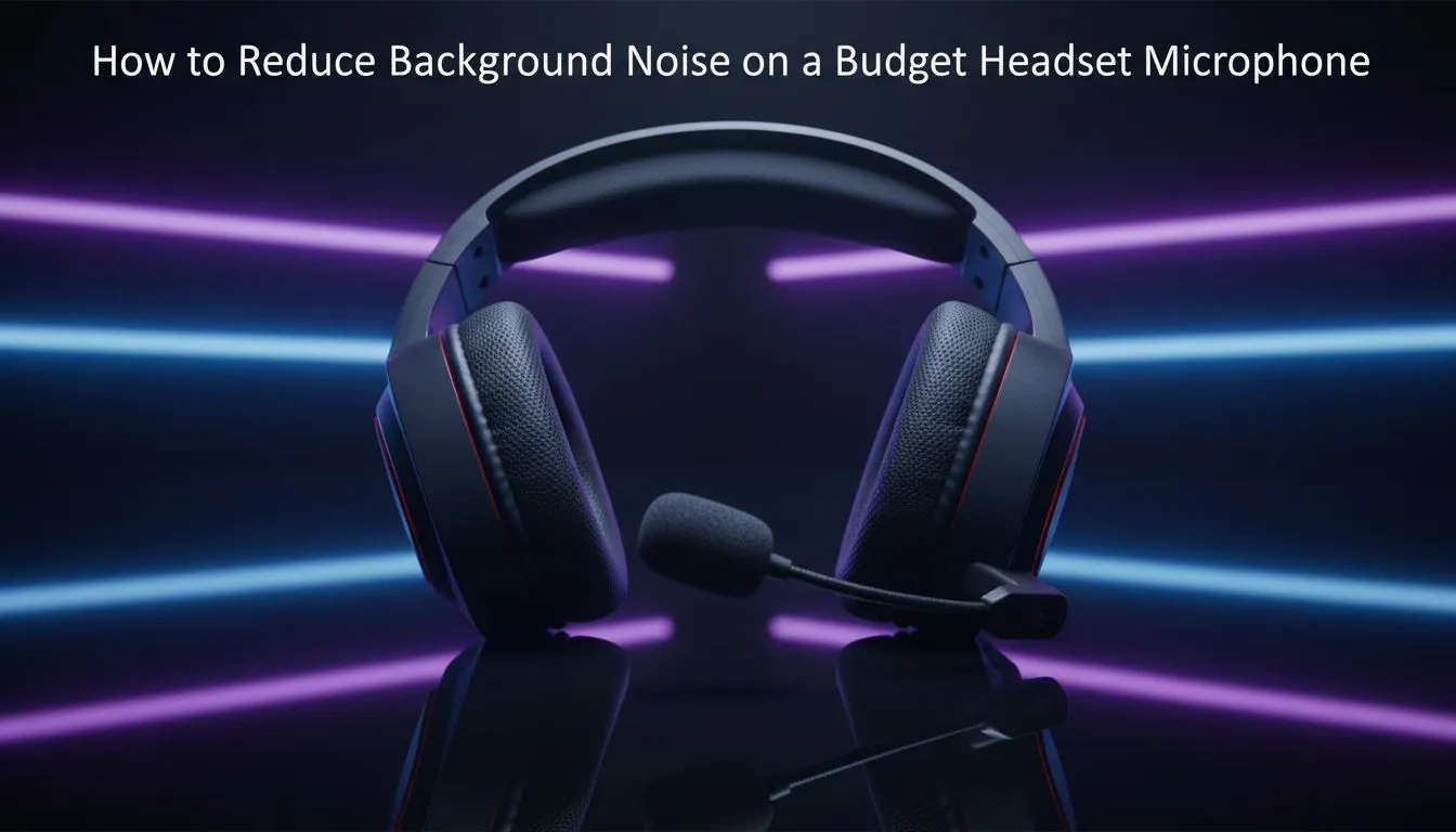 Budget Fixes for Mic Background Noise