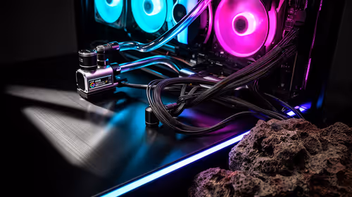 How to Reduce Cable Clutter When Using ARGB Fans and AIO Pump Connections