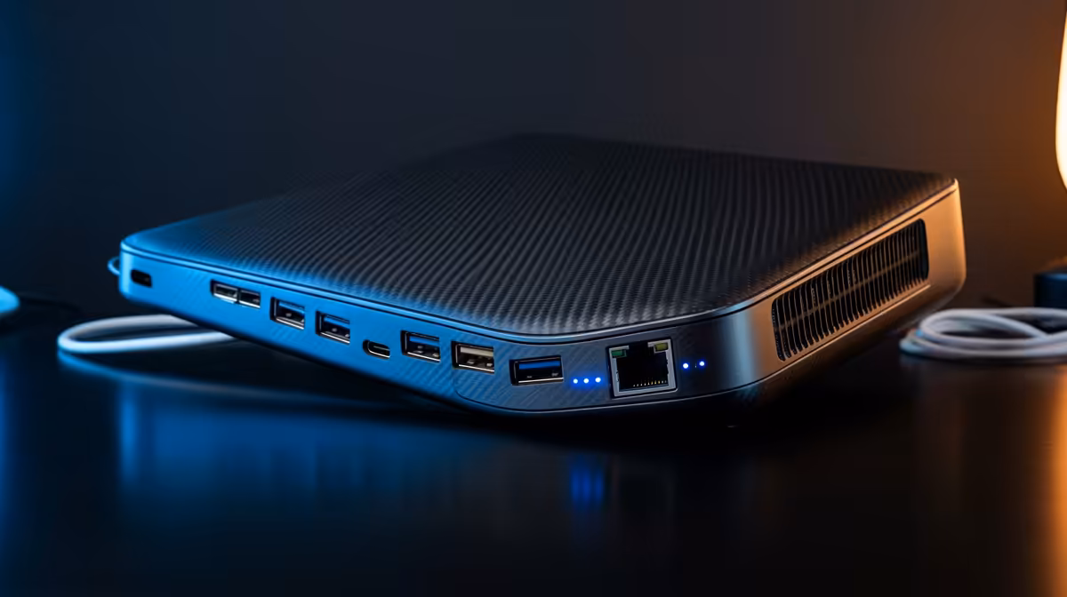 How to Reduce Cable Clutter With an 11-Port Laptop Docking
