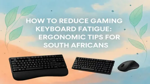 Reduce Gaming Keyboard Fatigue: Ergonomic Tips for SA Gamers