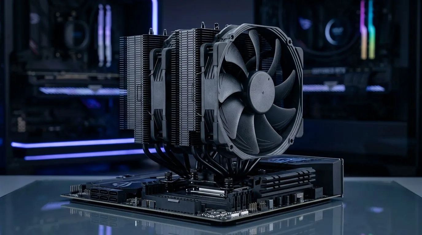 Quieter fans, stable temps, better airflow