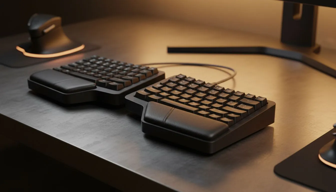 Desk & Keyboard Adjustments for Wrists