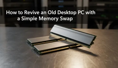 Upgrade RAM on Old PC: Revive It with a Simple Memory Swap